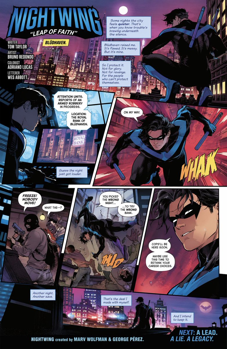 Página de cómic de varios paneles