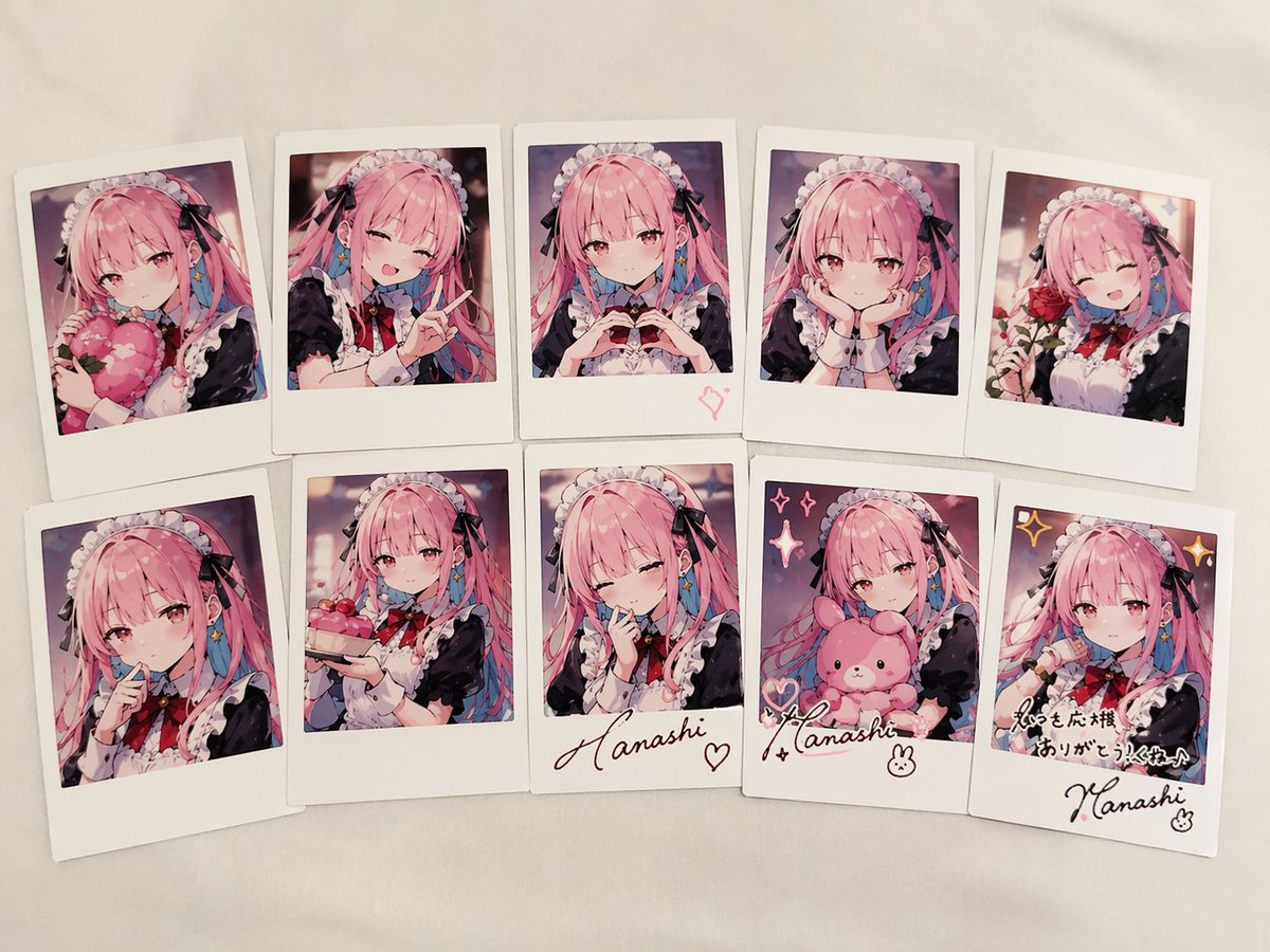 Idol Maid Polaroid-Sammlung