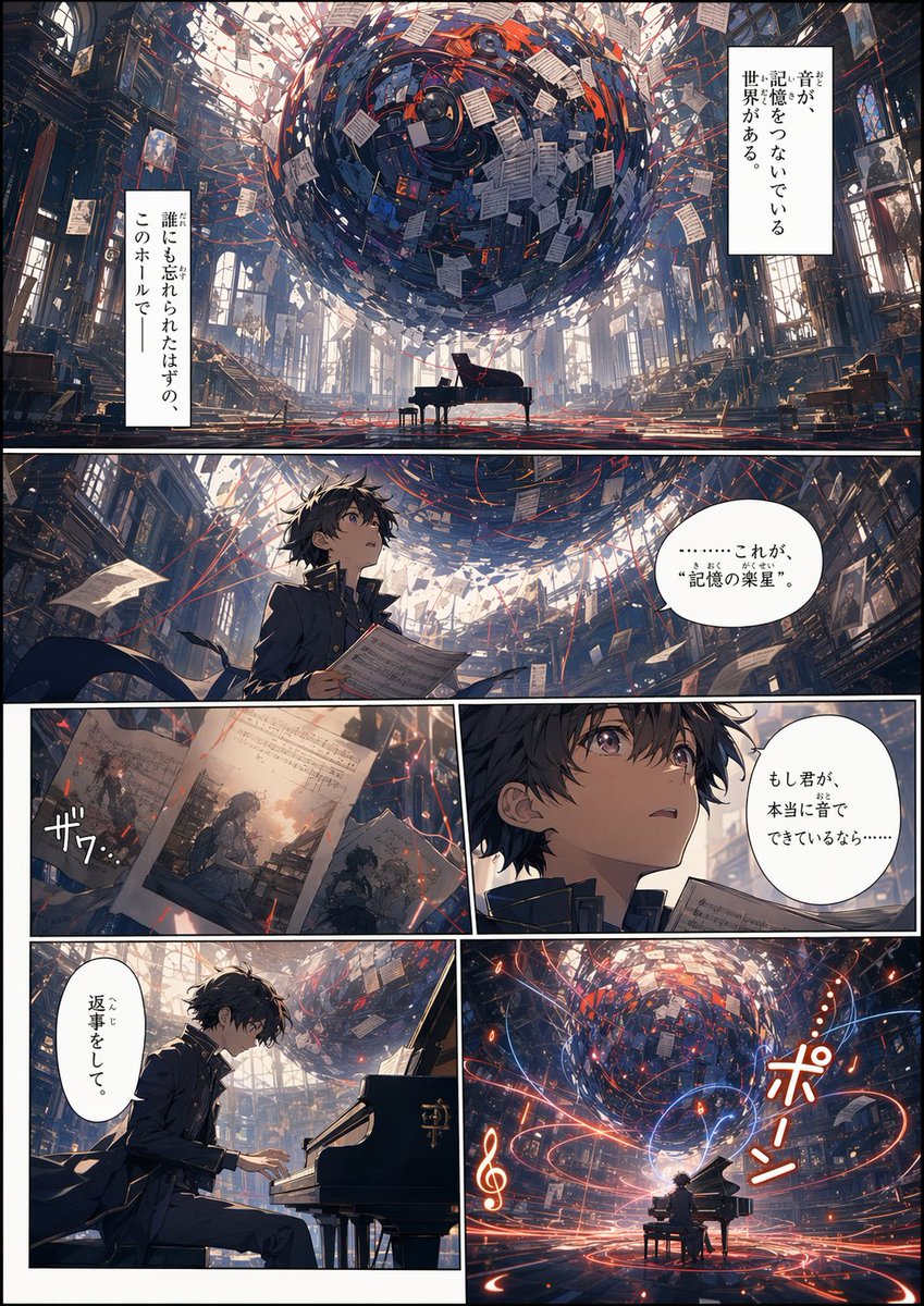Prompt zur Umwandlung von Hintergrund in Manga-Layout (1/4)