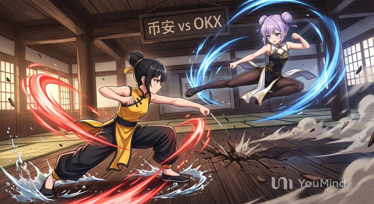 Duelo en Dojo de Artes Marciales Anime