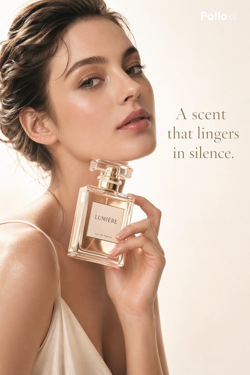 Luxury Perfume Editorial Ad