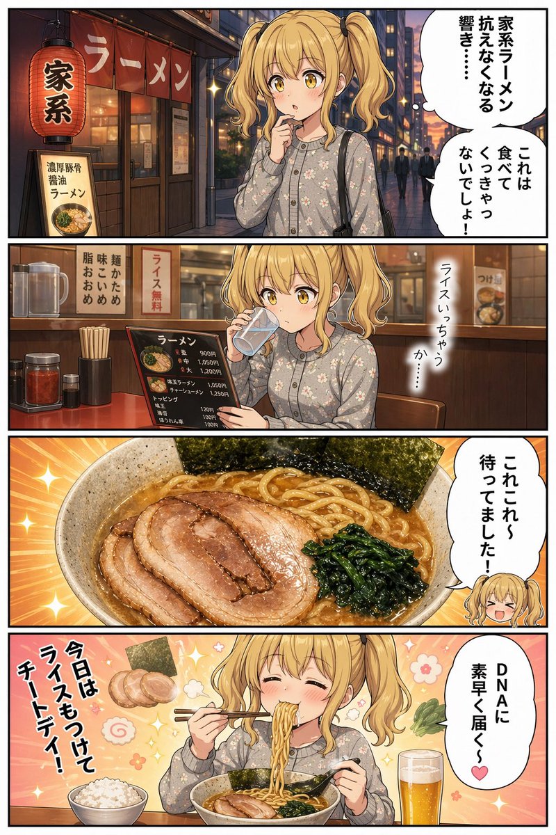 Cómic de Ramen Iekei de Anime