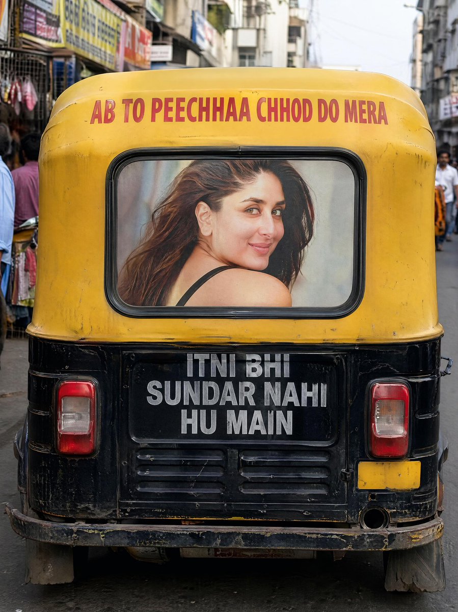 Foto Stradale Auto Rickshaw Indiano (1/2)