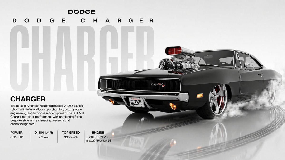Dynamic Automotive Poster Reconstruction (1/4)