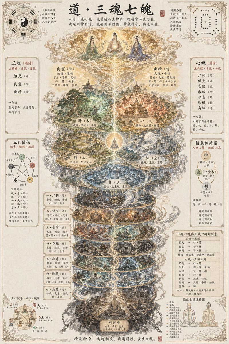 Taoist Üç Ruh Yedi Po Posteri