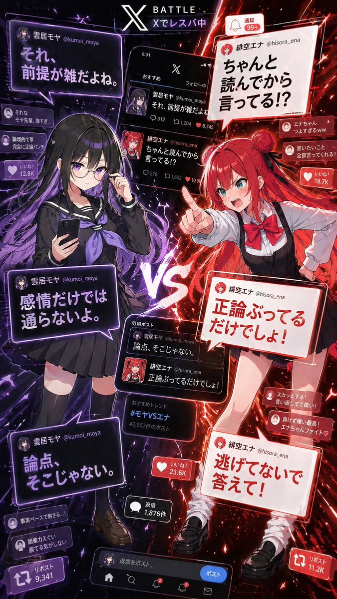 Anime X Battle Poster (1/2)