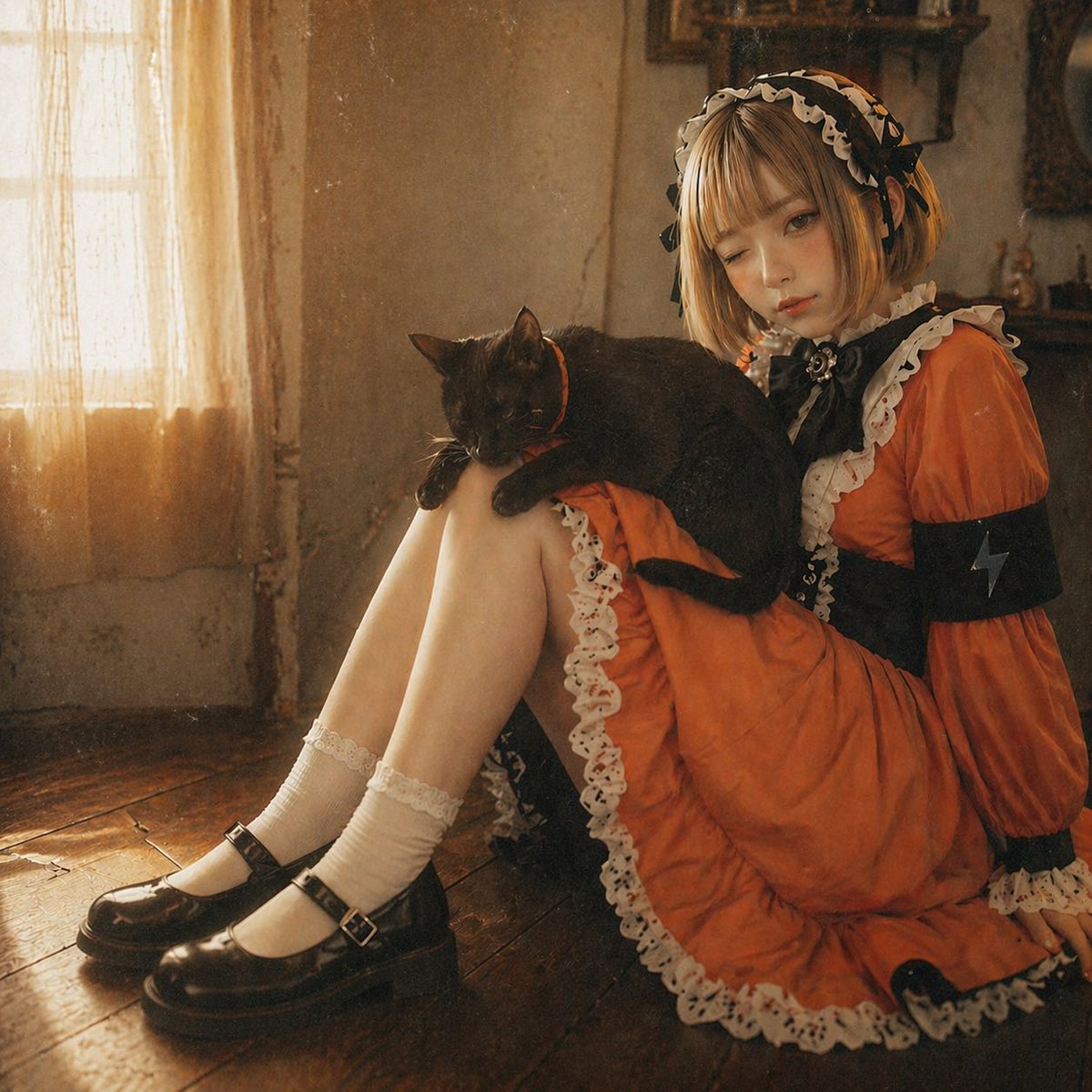 Anime Kızdan Sinematik Fotoğrafa