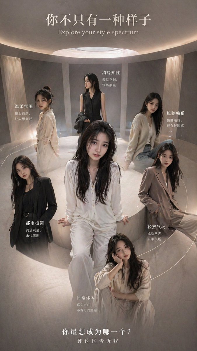 Style Spectrum Fashion Poster (1/2)