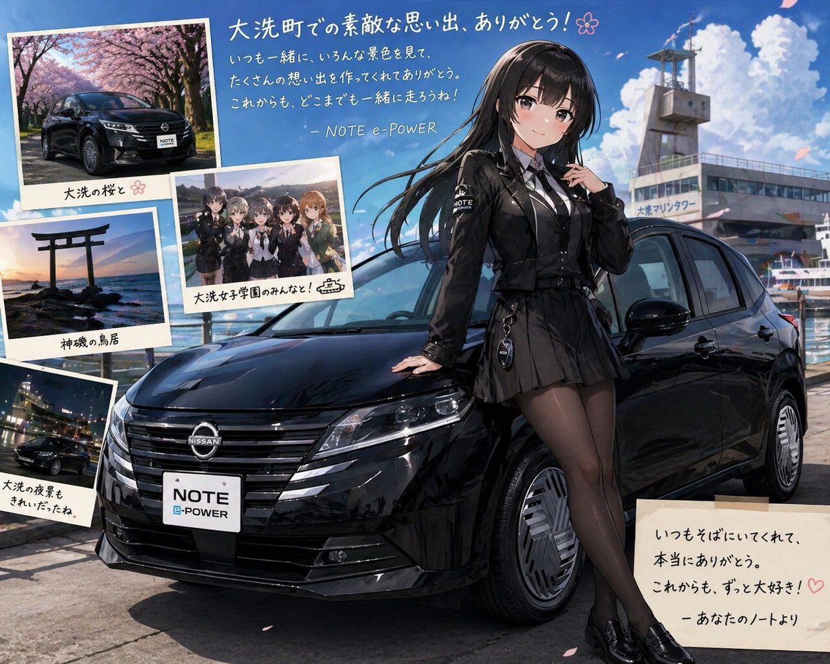 Anime-Auto-Personifizierung-Tribut-Poster