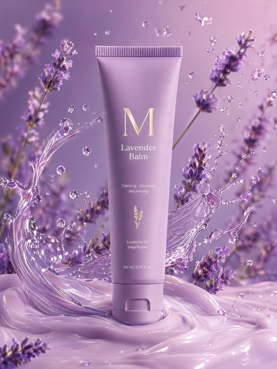 Shot Produk Balm Lavender Premium