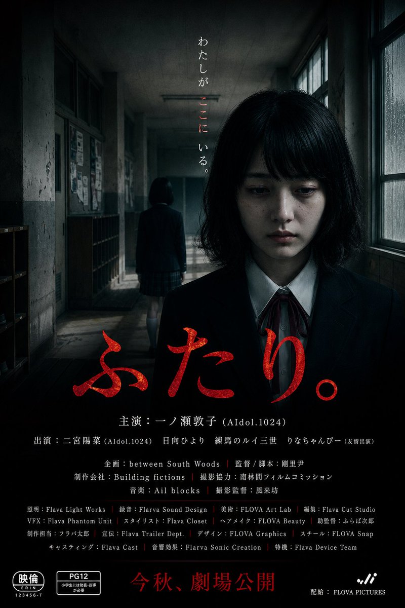 Poster Horror Scuola Giapponese