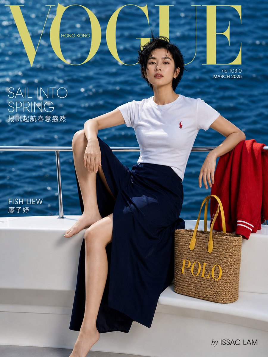 Éditorial Vogue Hong Kong Yacht