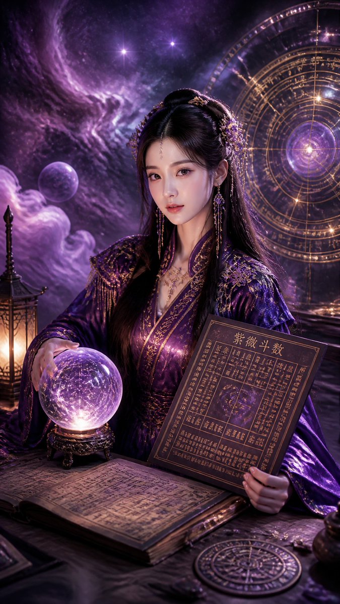 Cyberpunk Hanfu Mystic Diviner (1/2)