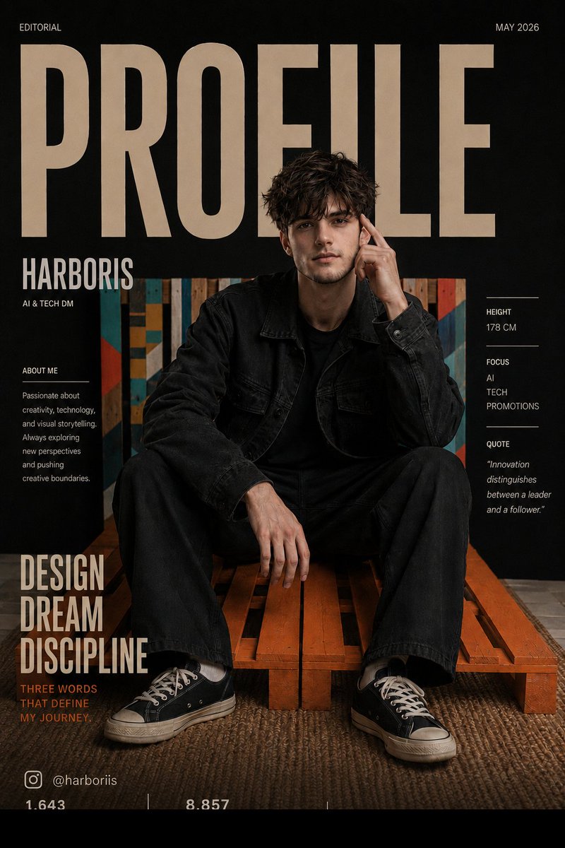 Modezeitschriften-Cover-Editorial
