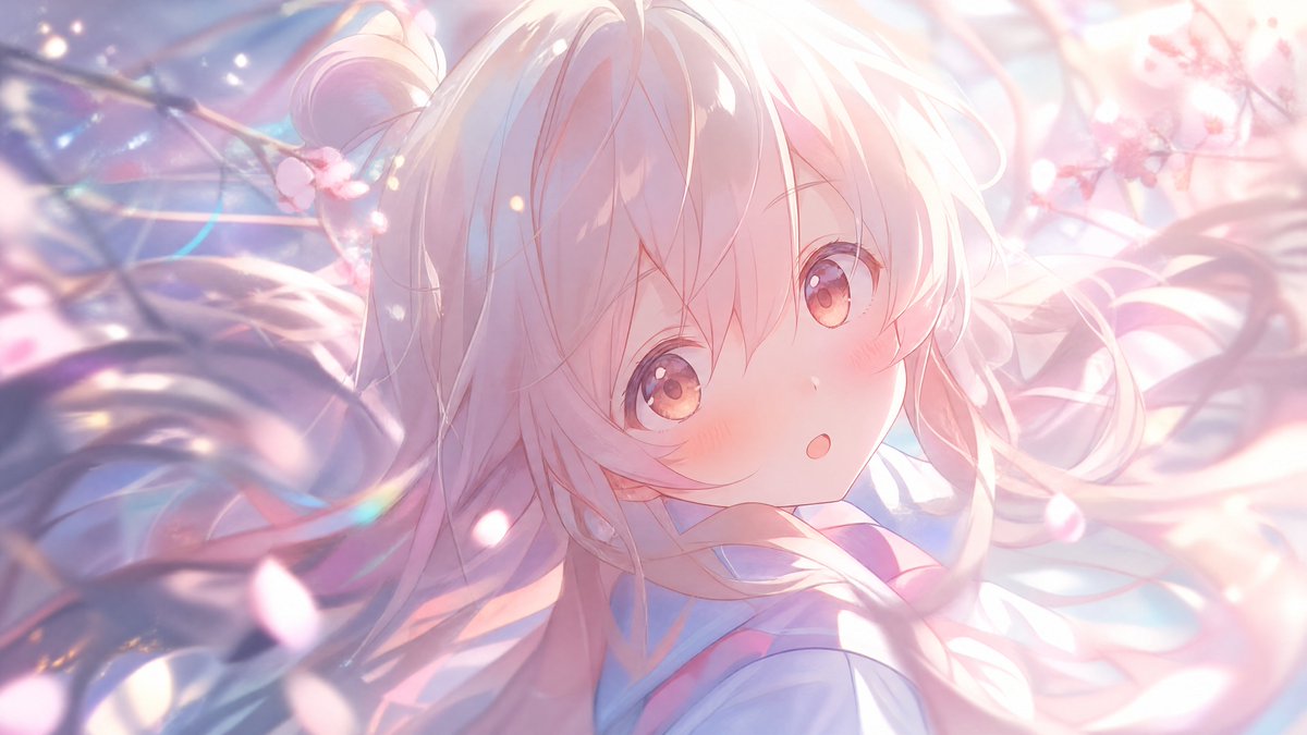 Ritratto Anime Pastello Fiori di Ciliegio
