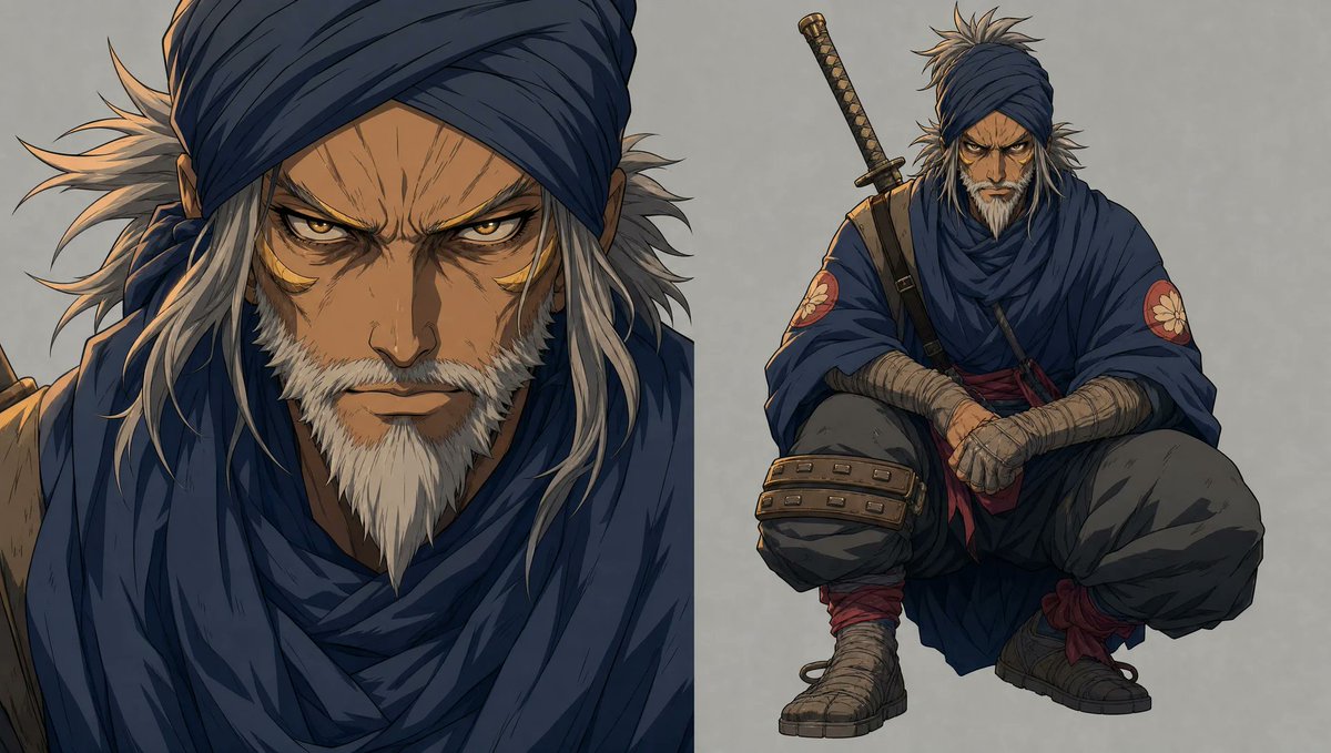 Yüzsüz Shinobi Karakter Yeniden Tasarımı