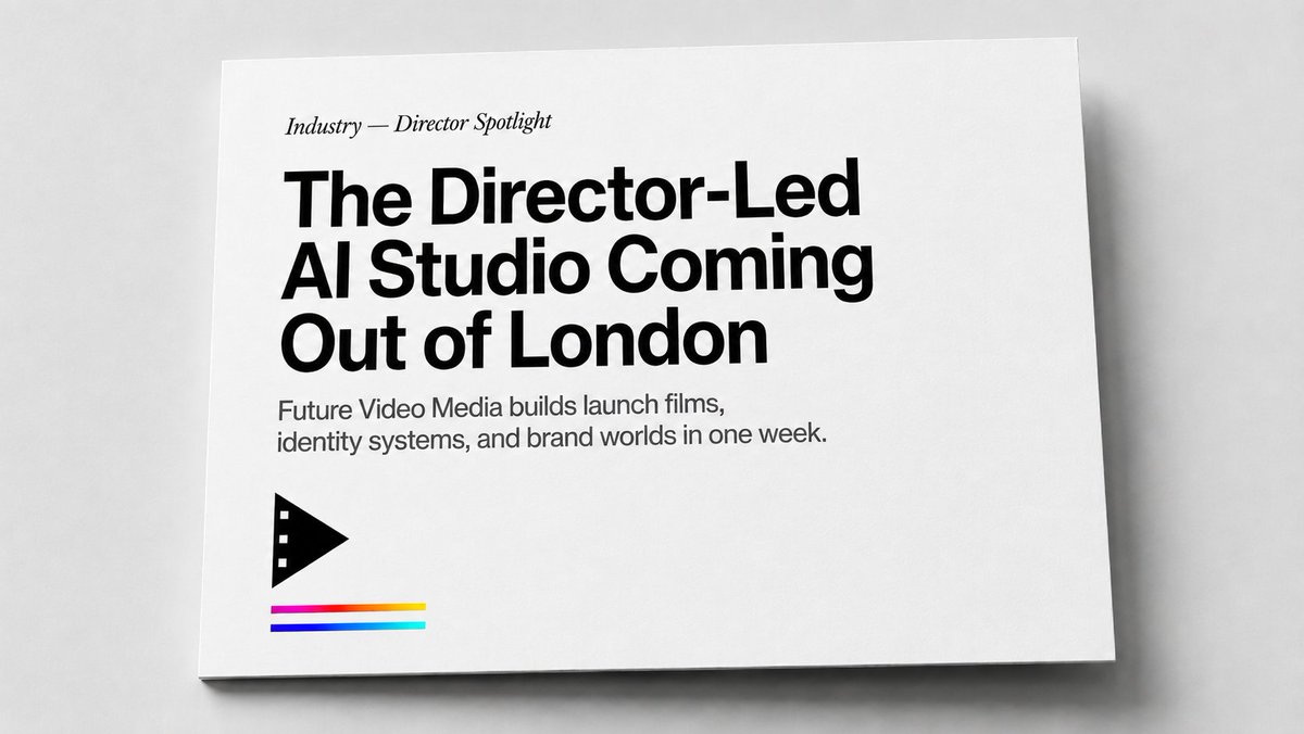 Minimal Director-Led AI Studio Cover (1/4)