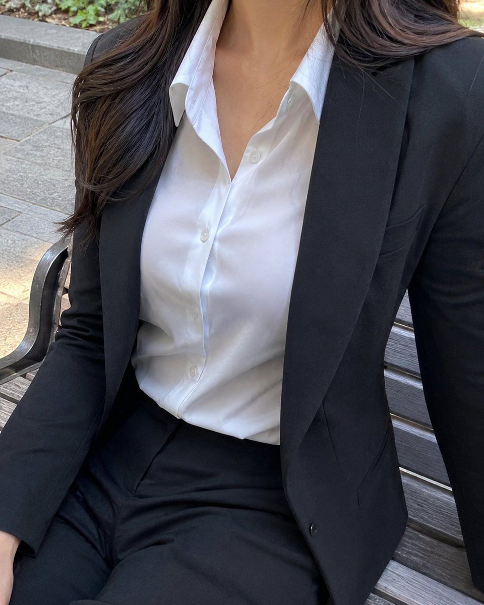 Portrait recadré en costume d'affaires (1/4)