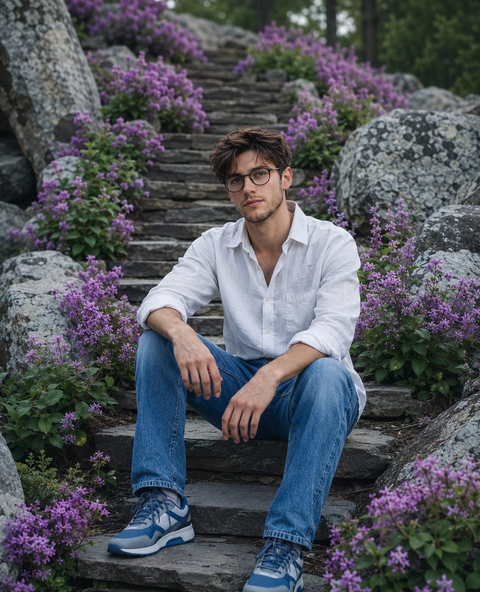 Portrait Jardin Montagneux Cinématographique