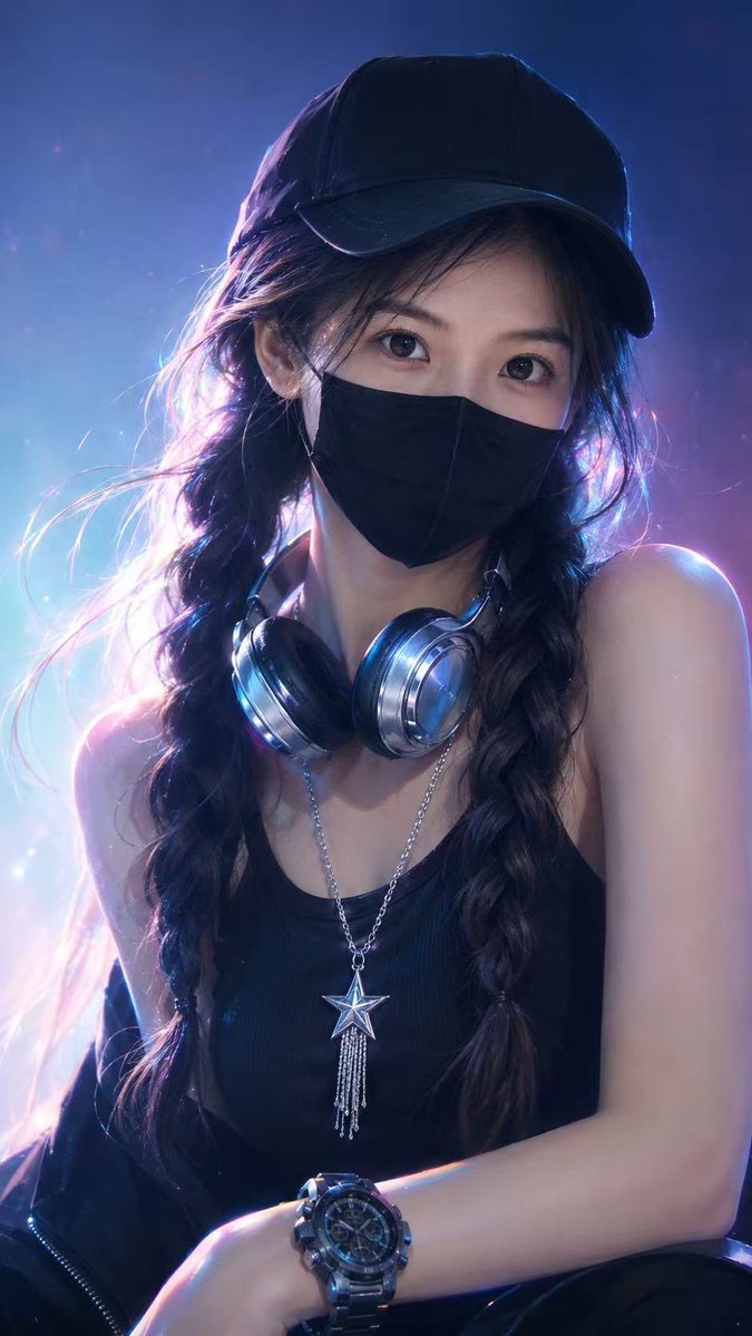 Potret Streetwear Cyber Neon