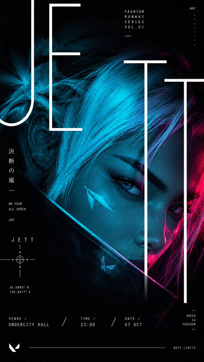 Poster di Moda Cyberpunk Runway (1/4)