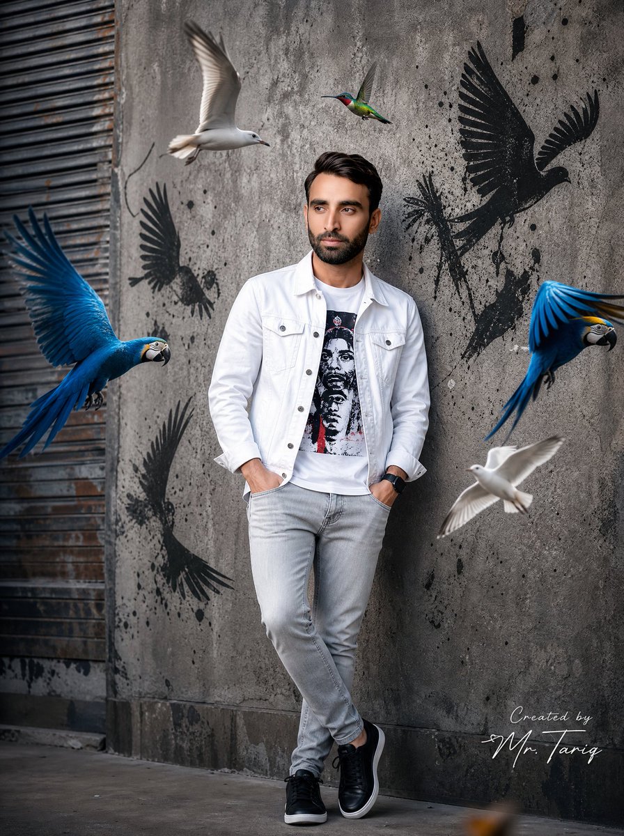 Urban Street Fashion Porträt