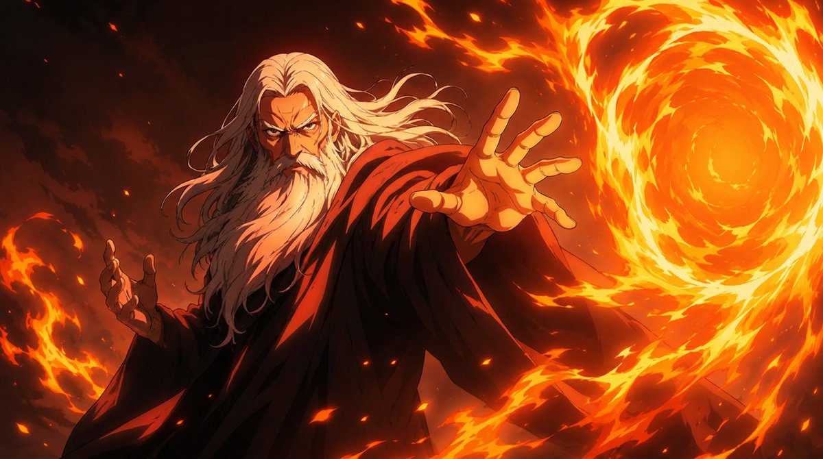 Hechicero de Fuego Anime