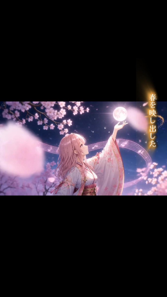 Sakura Mond Anime MV-Standbild