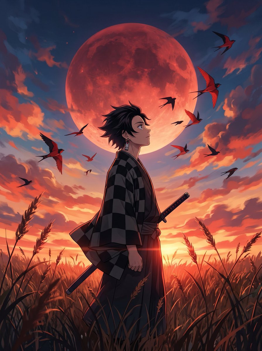 Guerrero Anime Cinematográfico de Luna Carmesí (1/2)