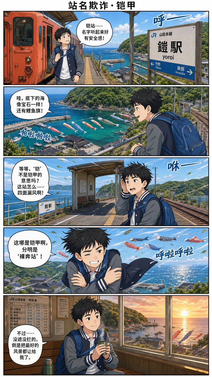 Yoroi İstasyonu Sahil Manga Çizgi Romanı