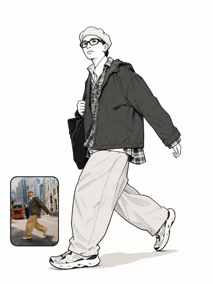 Photo to Manga Art Transformation (1/3)