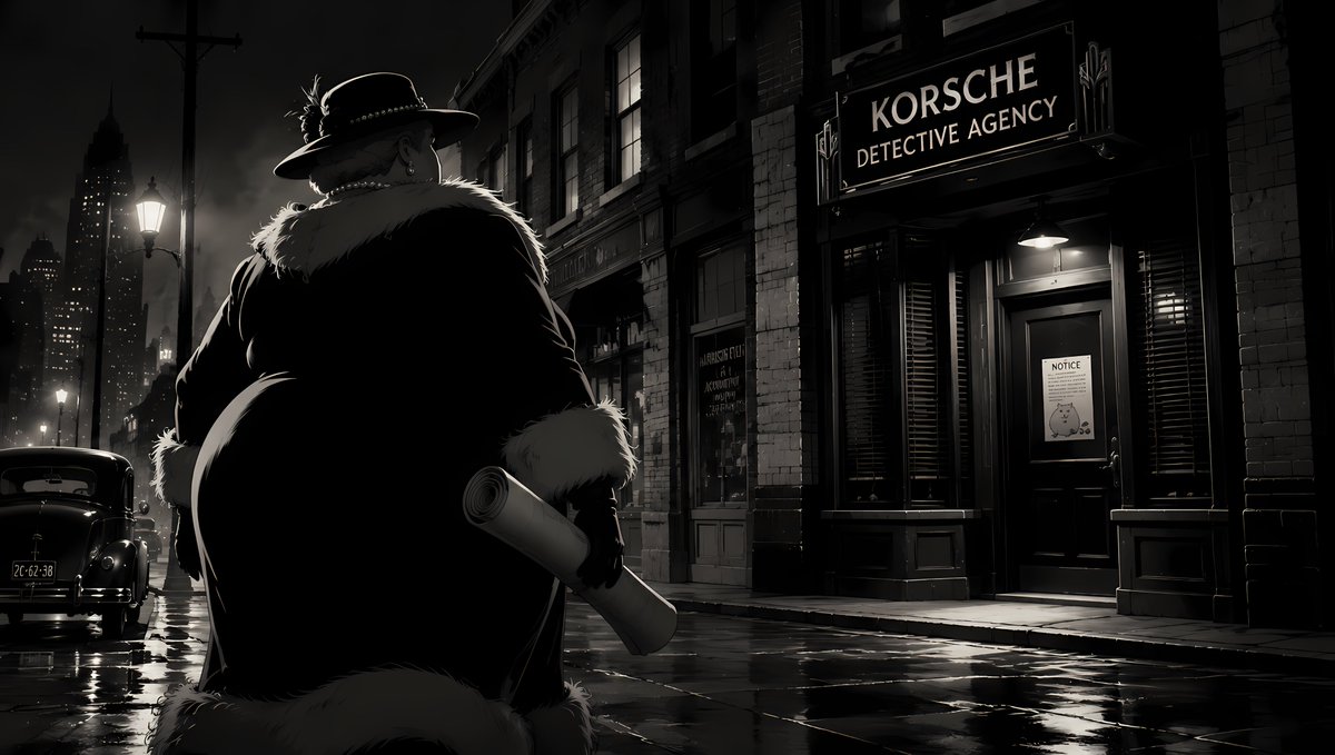 Noir Detective Agency Street (1/4)