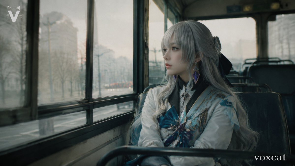 Arrêt de cosplay live-action de bus pluvieux (1/2)