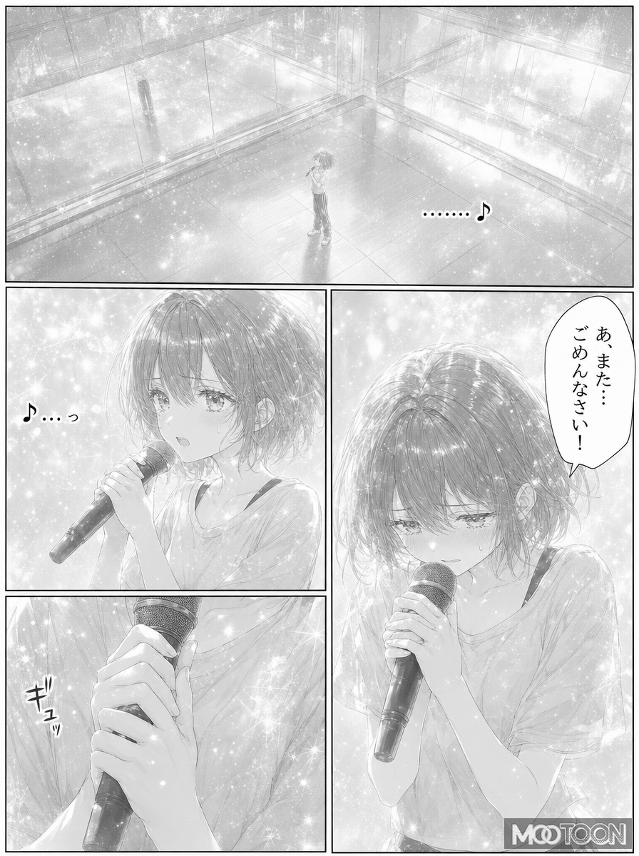 Sparkling Manga Singer Page (1/2)