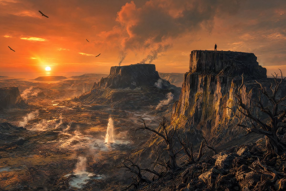 Pôr do Sol Vulcânico de Picos Ecoantes