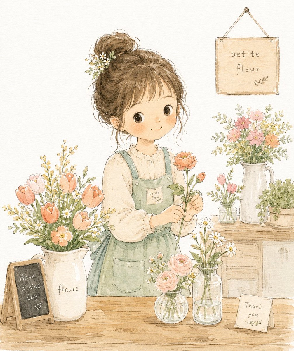 Soft Watercolor Children's Book Illustration