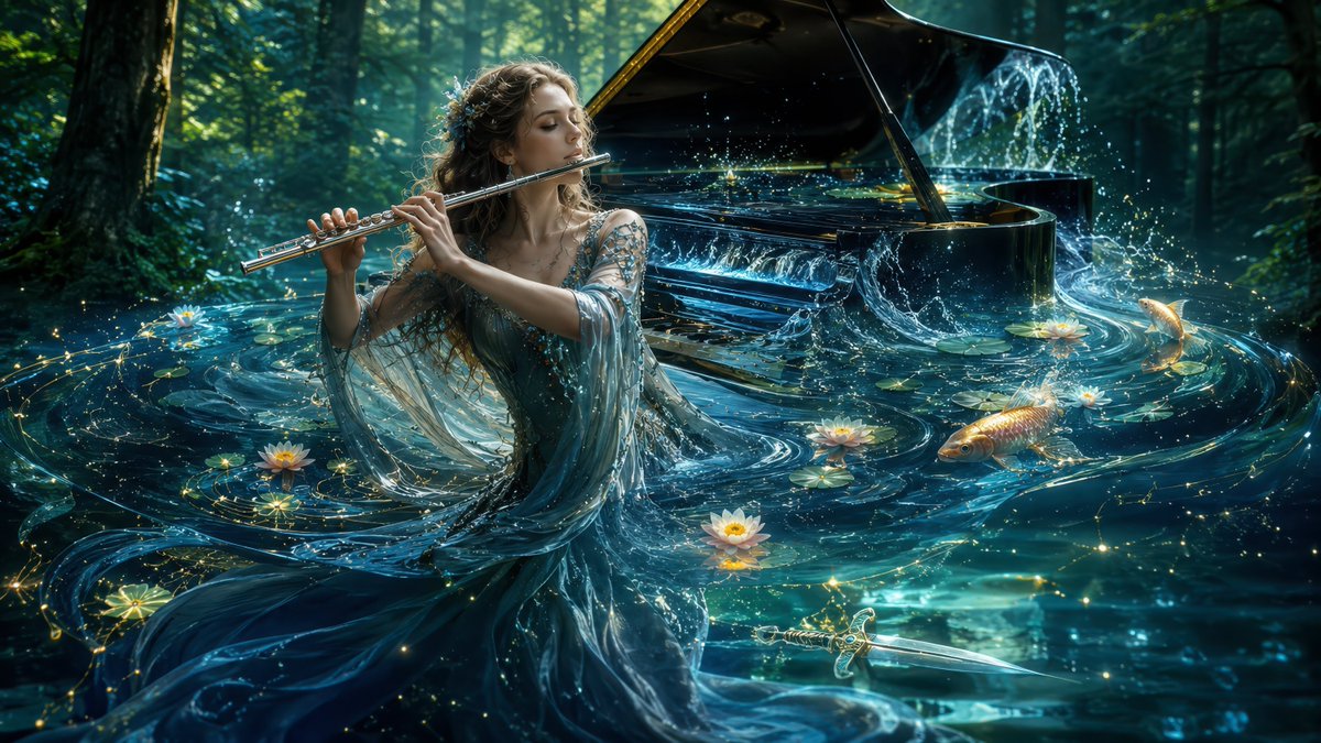 Undine Flutist in Enchanted Lake (1/2)