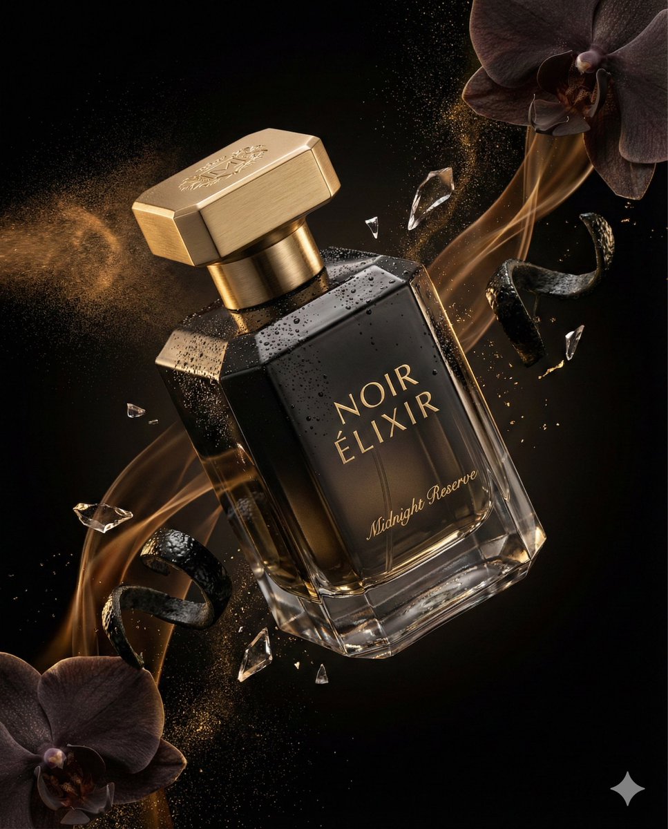 Luxury Perfume Advertising Photography (1/2)