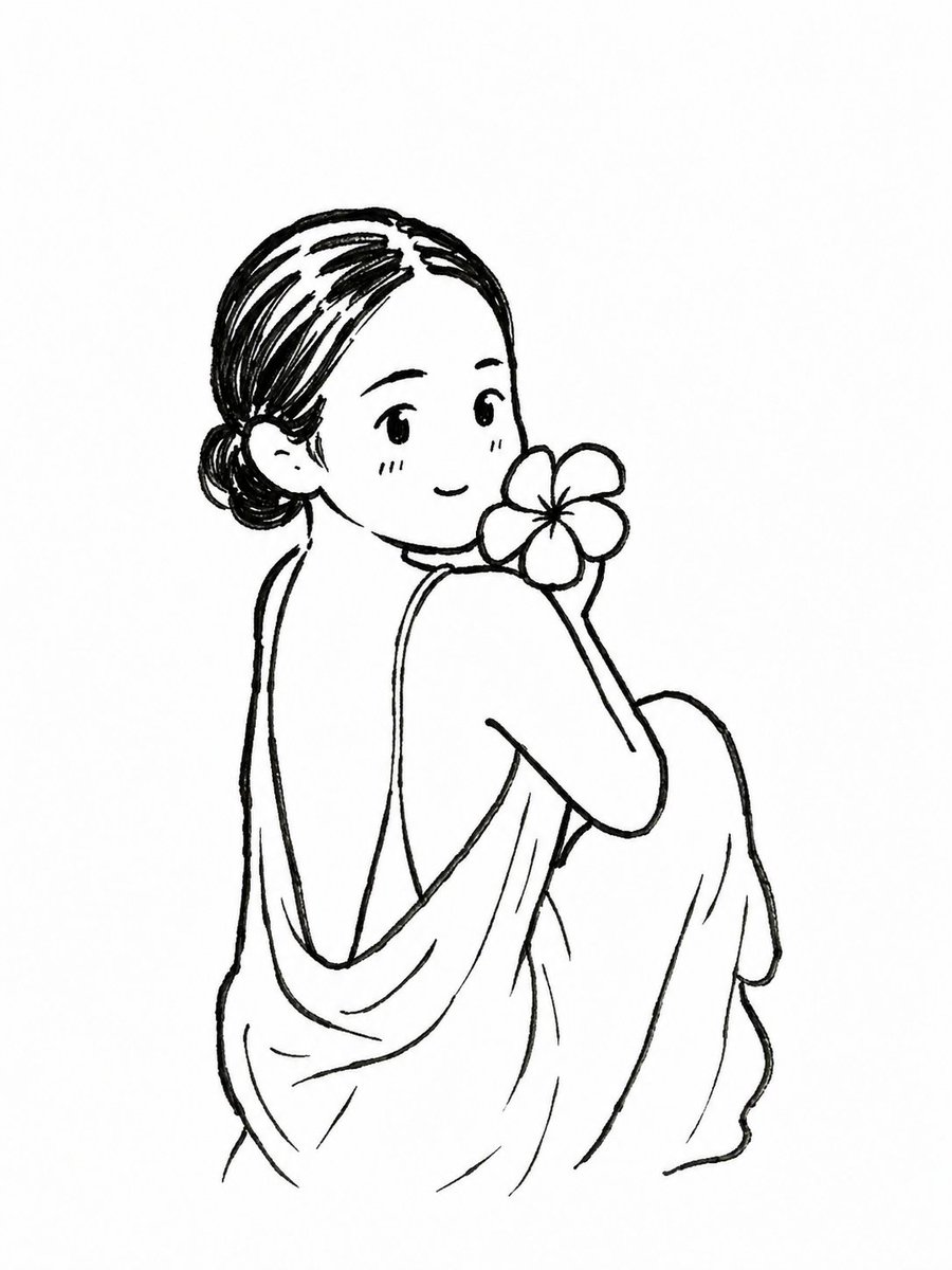Hand-Drawn Chibi Doodle Illustration (1/2)