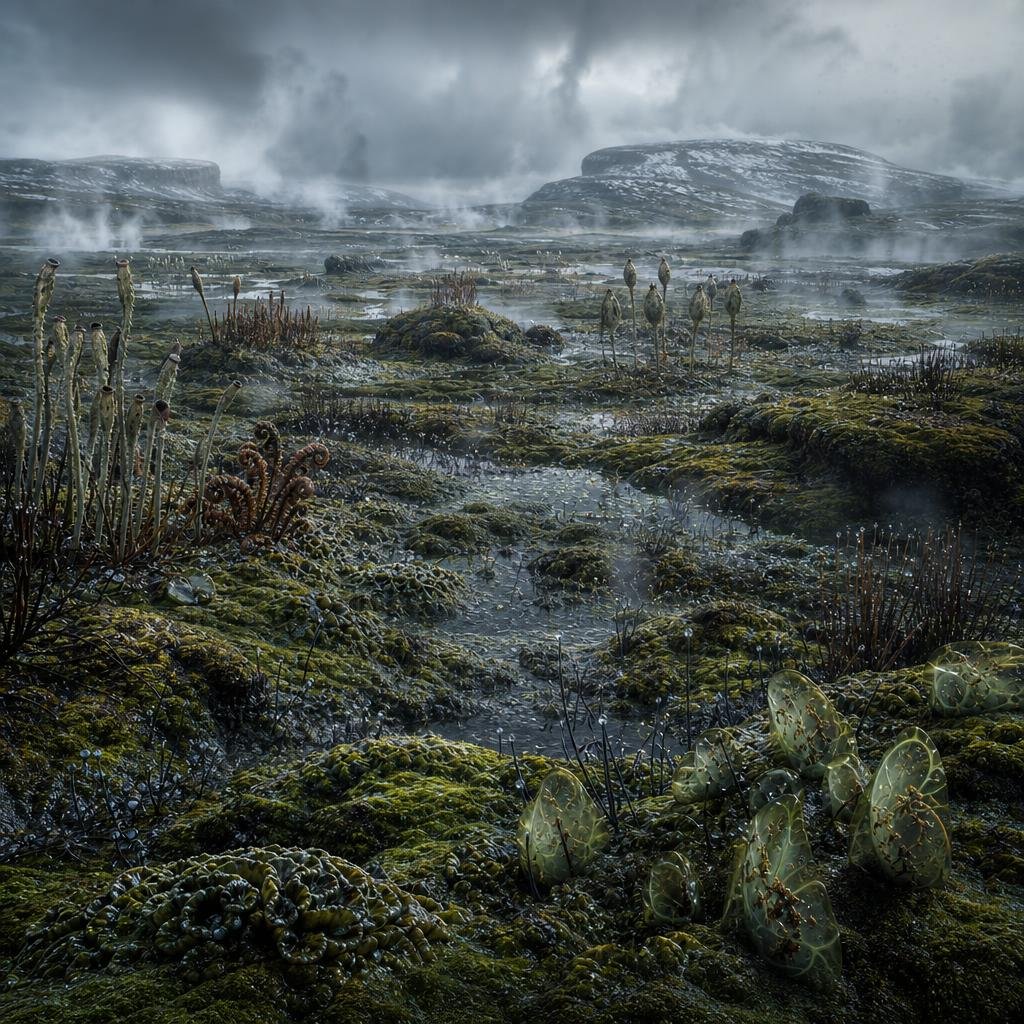 Ancient Prehistoric Swamp Landscape (1/4)