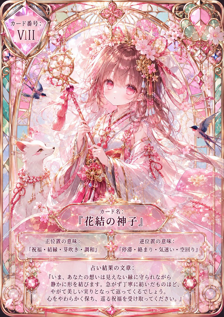 Sakura İlahi Tarot Kartı