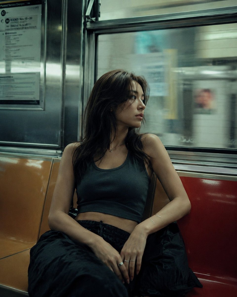 Ritratto cinematografico in metropolitana