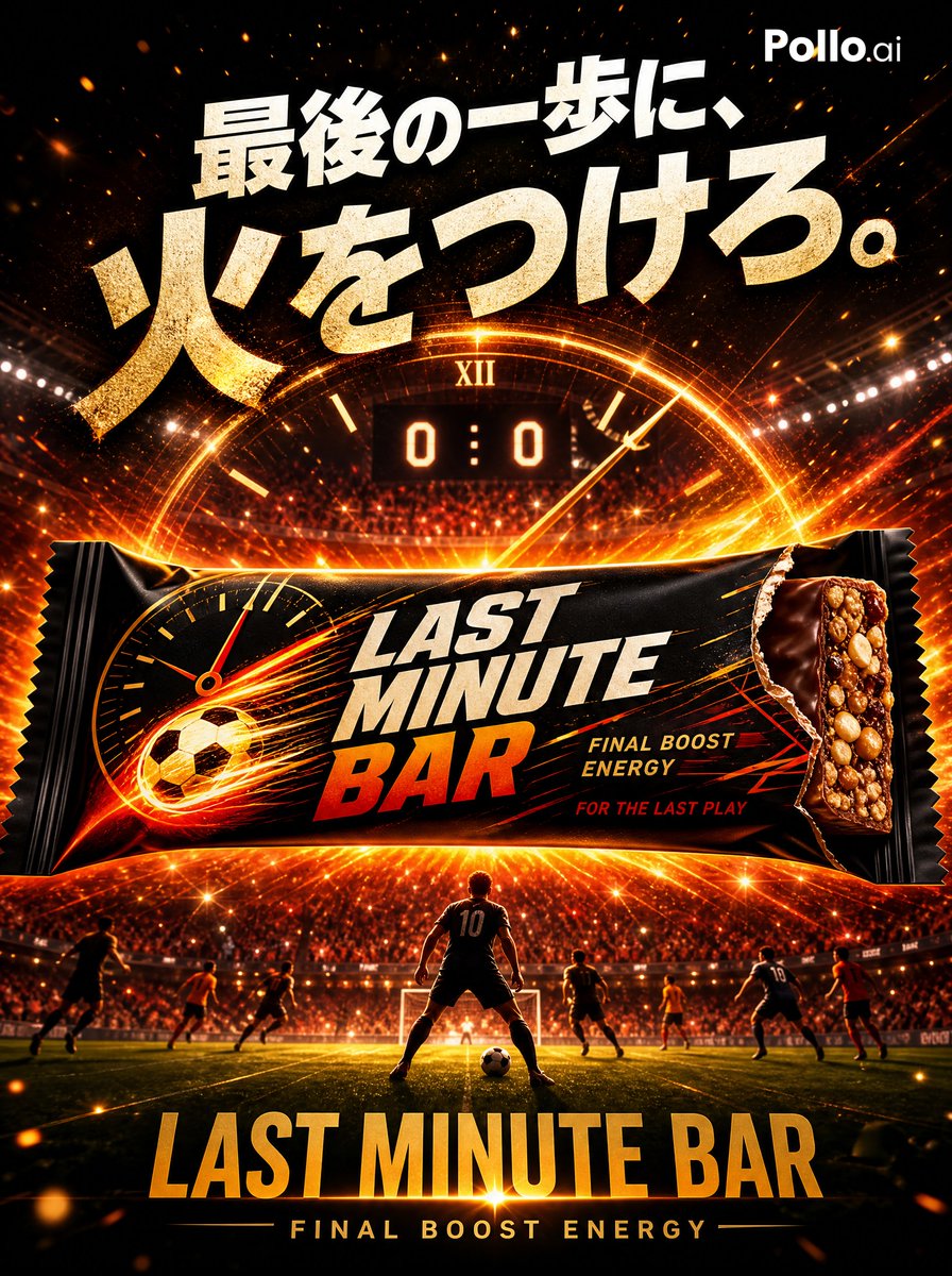 Last Minute Bar Soccer Ad Poster (1/2)