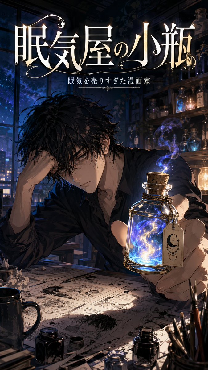 Flaschenschlaf Manga Cover