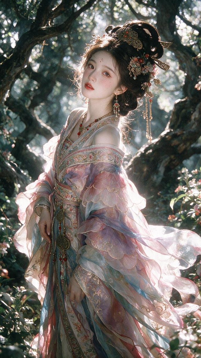 Verzauberte Hanfu Waldgöttin (1/4)
