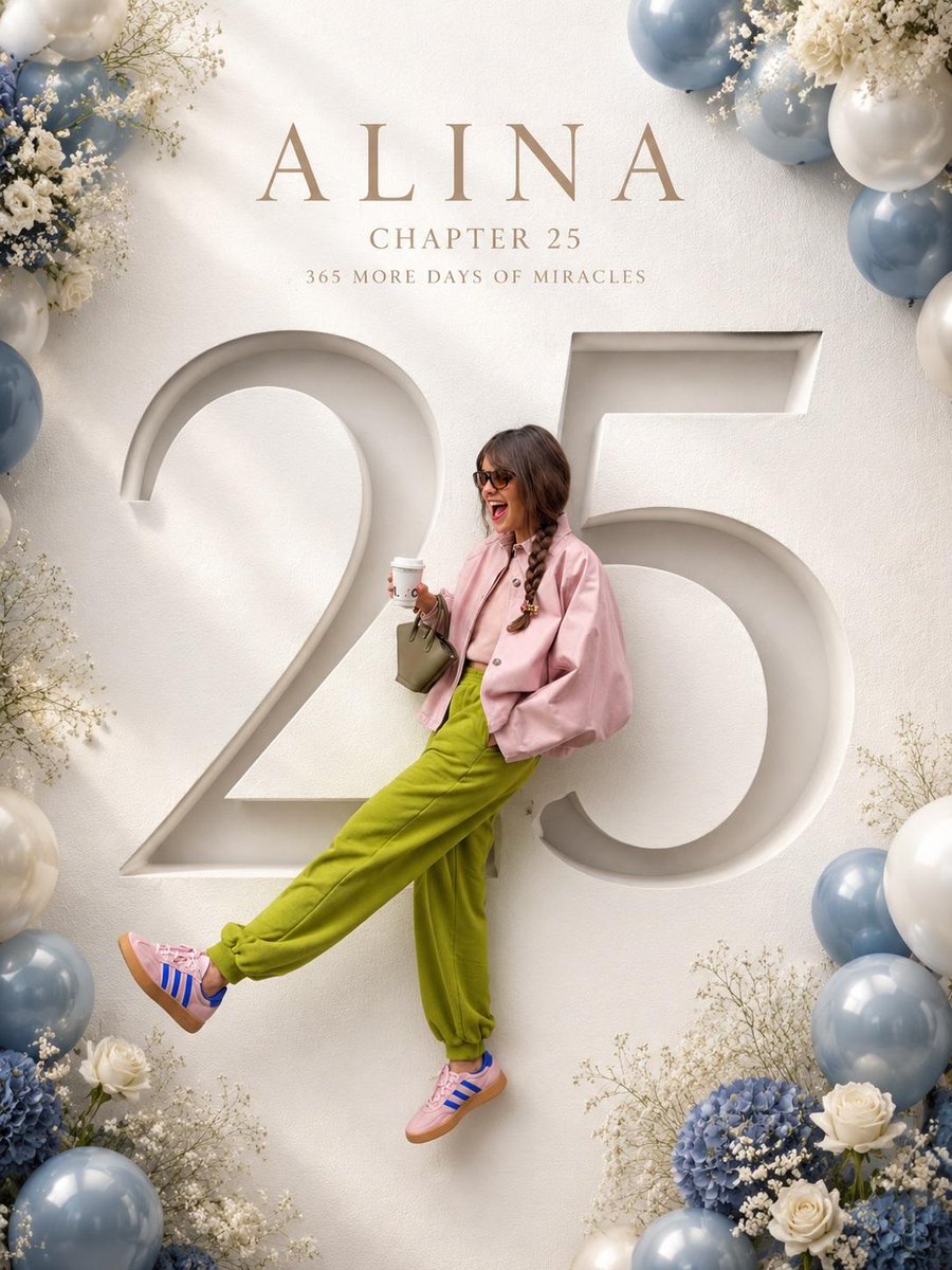 Poster Minimalista di Lusso per Compleanno (1/2)