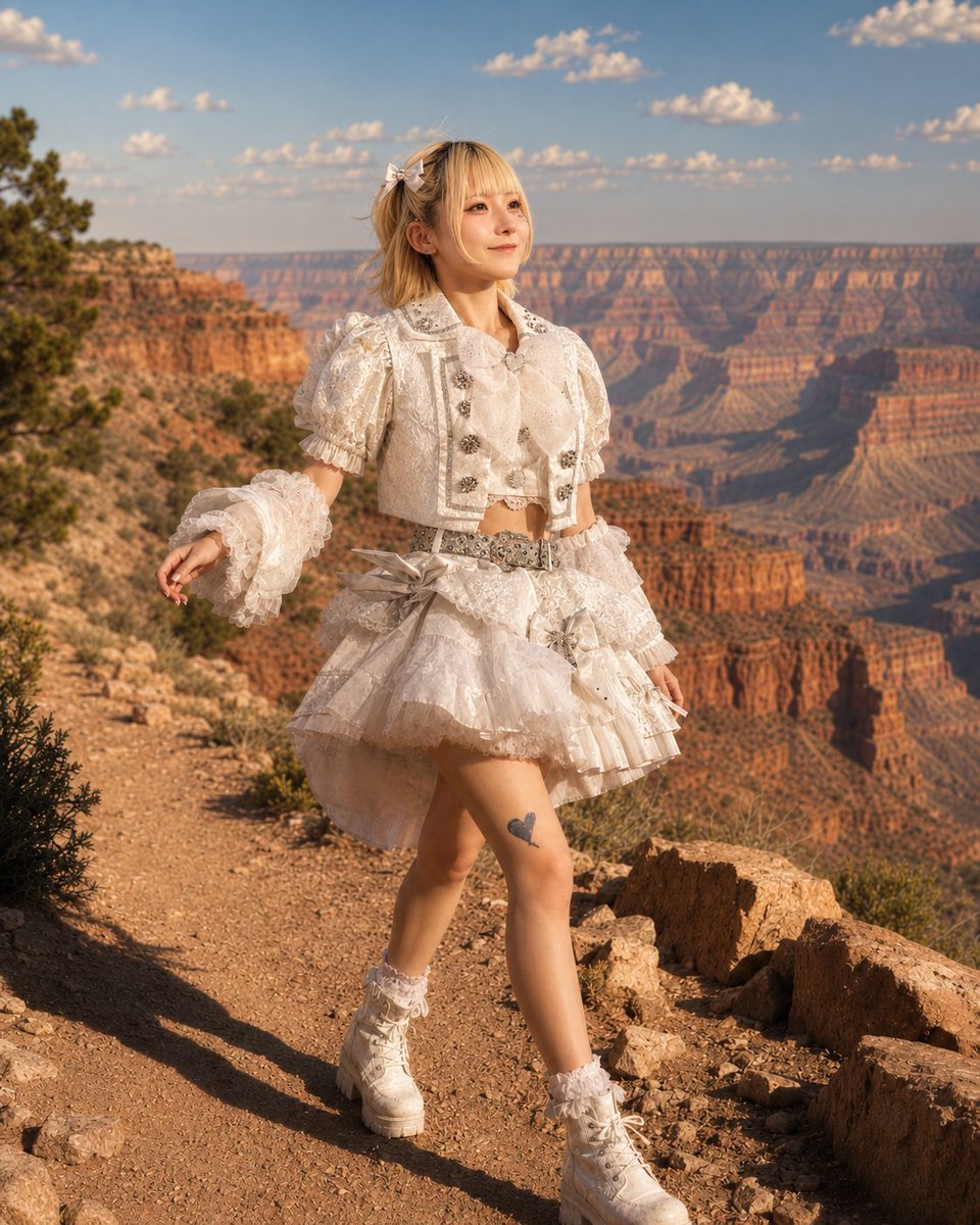 Character in Grand Canyon Scene (1/2)