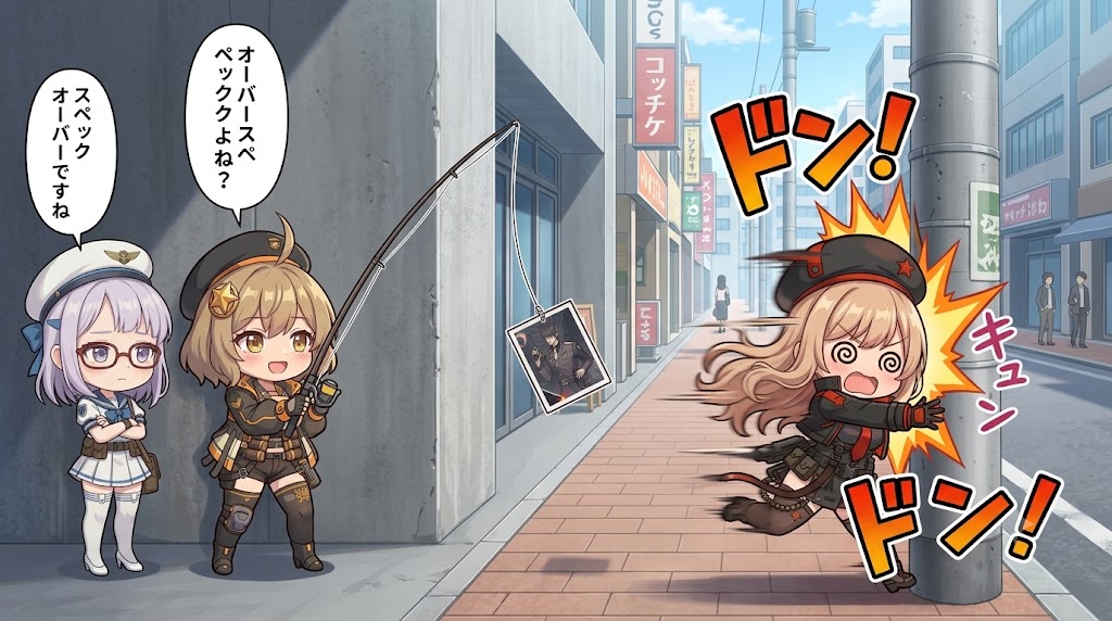 Chibi Anime Balıkçılık Şakası Çökmesi (1/2)