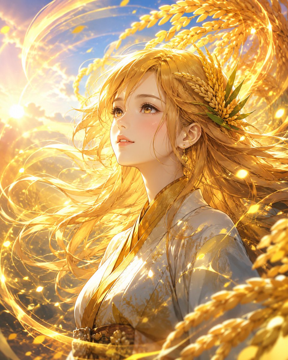 Goldene Erntejungfer