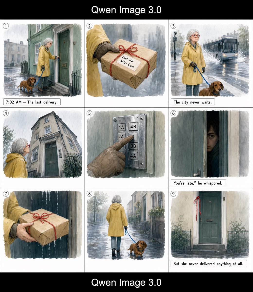 Storyboard Corriere Piovoso (1/2)